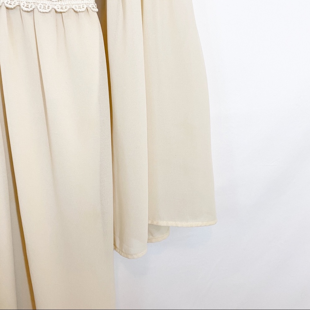 FLYING TOMATO CRUSHED VELVET CHIFFON DRESS - SZ S - Picture 5 of 8